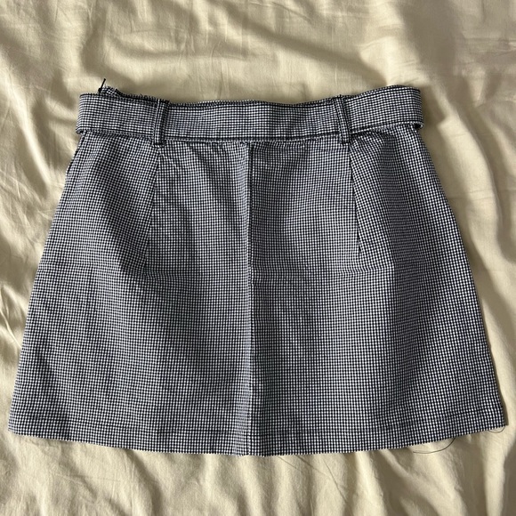 Gingham mini skirt - Picture 2 of 5